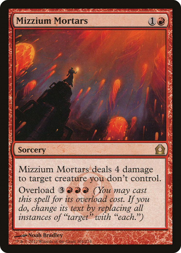 Mizzium Mortars (101) Foil - Return to Ravnica