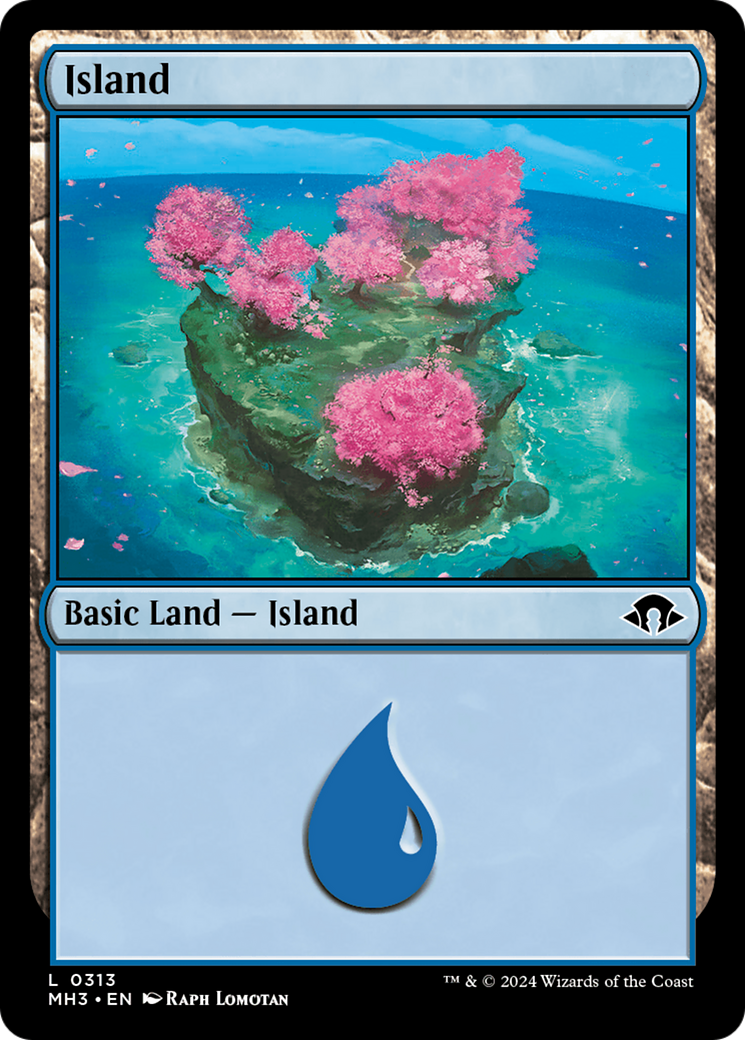 Island (313) Foil - Modern Horizons 3