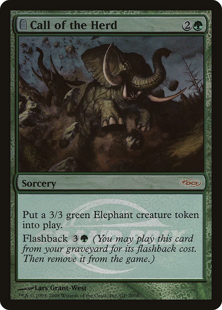 Call of the Herd (2008) Foil - Grand Prix Promos