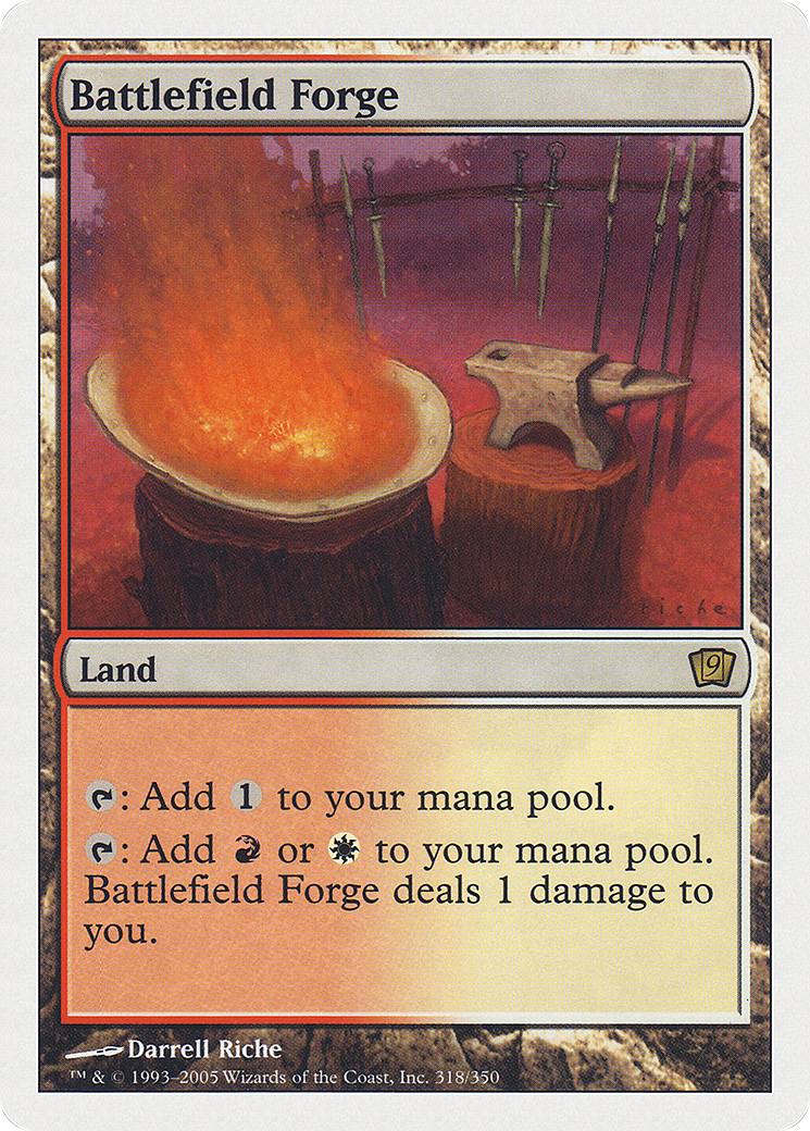 Battlefield Forge (318) Foil - Ninth Edition