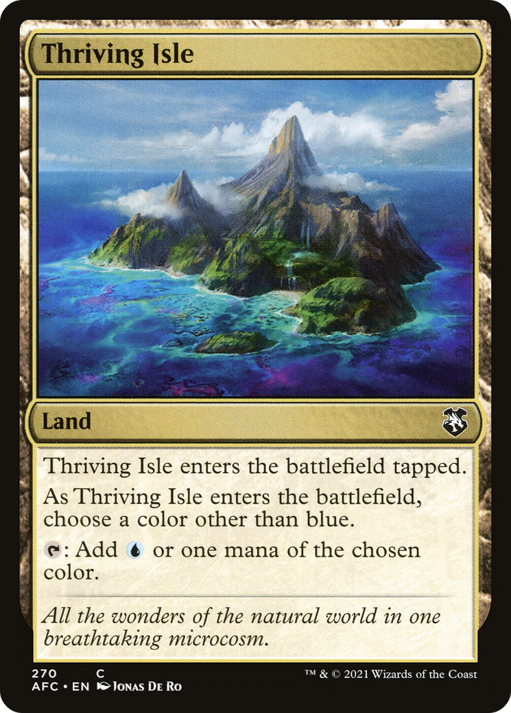 Thriving Isle (270) - Forgotten Realms Commander