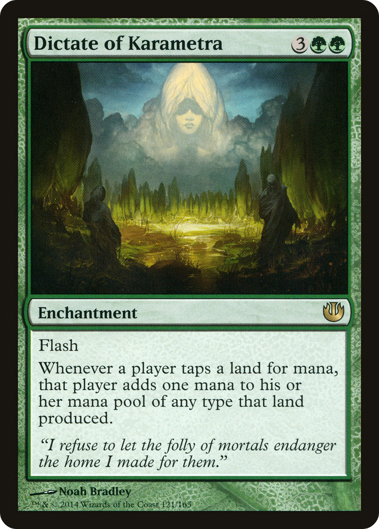Dictate of Karametra (121) Foil - Journey into Nyx