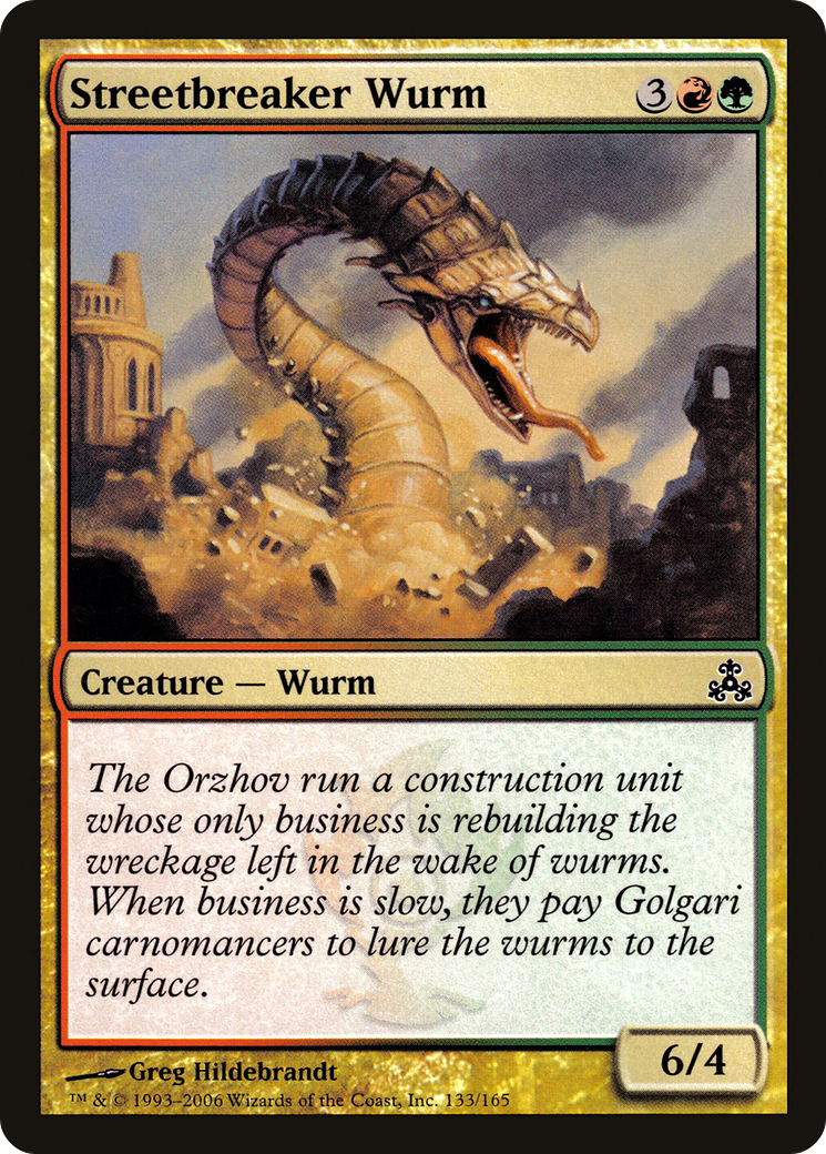 Streetbreaker Wurm (133) - Guildpact