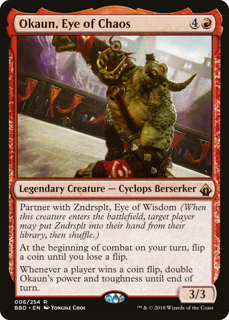 Okaun, Eye of Chaos (006) Foil - Battlebond