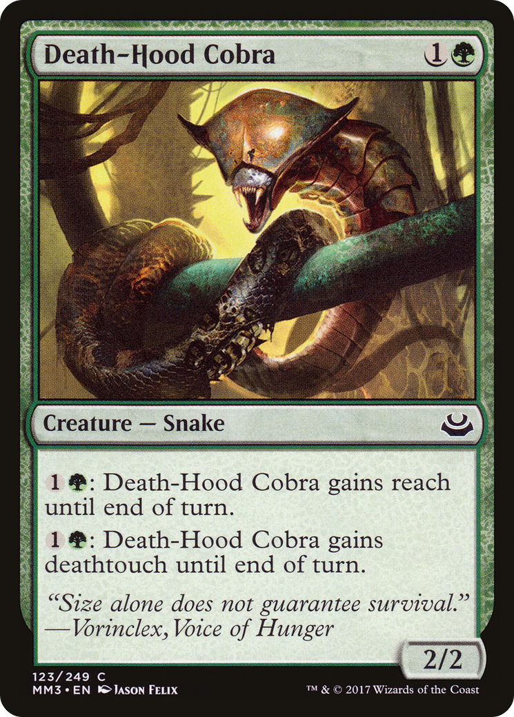 Death-Hood Cobra (123) - Modern Masters 2017