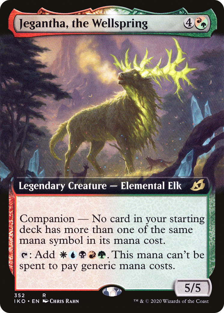 Jegantha, the Wellspring (Extended Art) (352) - Ikoria: Lair of Behemoths