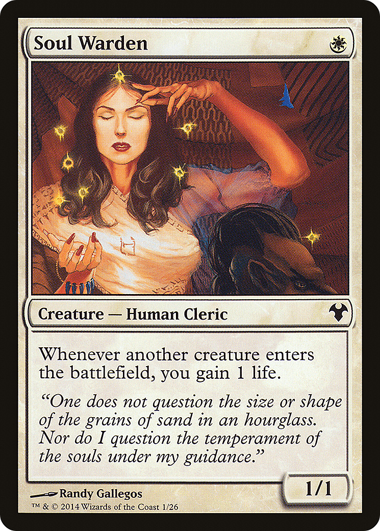 Soul Warden (001) - Modern Event Deck 2014