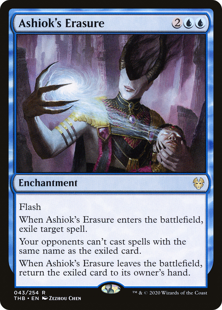 Ashiok's Erasure (043) Foil - Theros Beyond Death