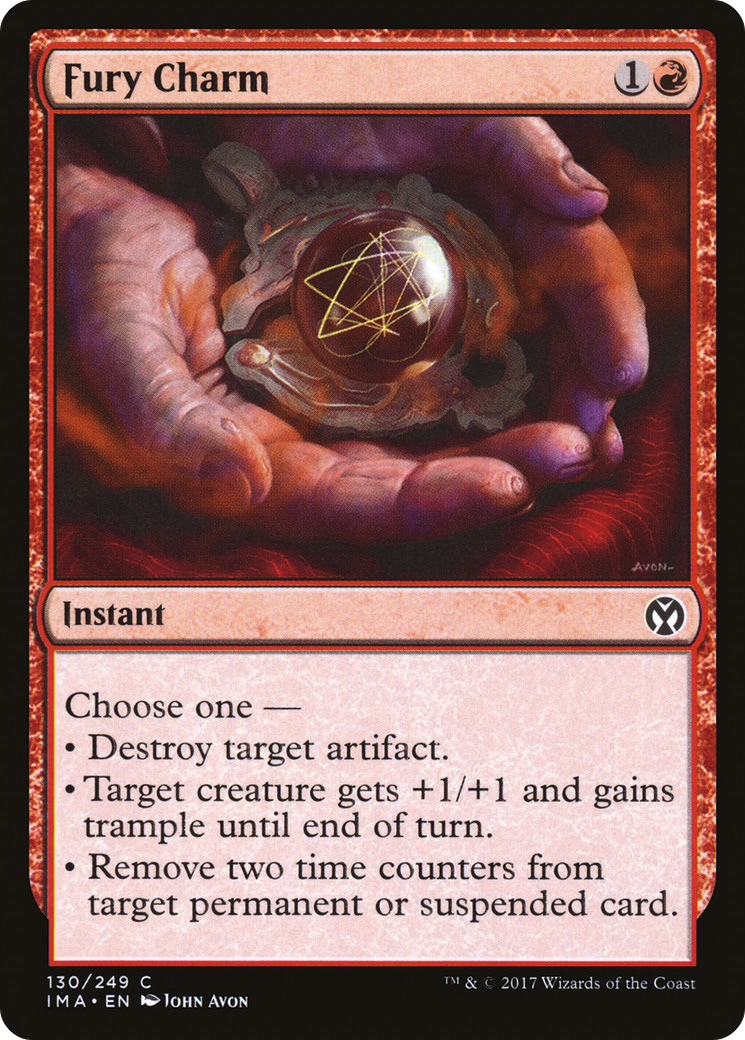Fury Charm (130) - Iconic Masters