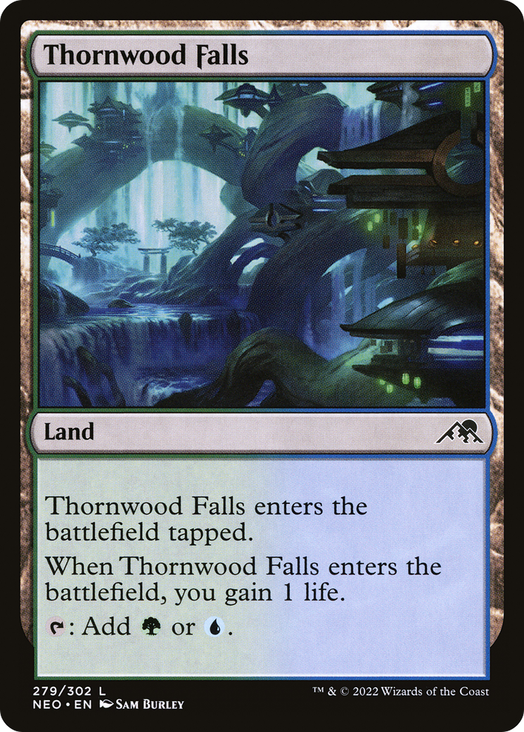 Thornwood Falls (279) - Kamigawa: Neon Dynasty