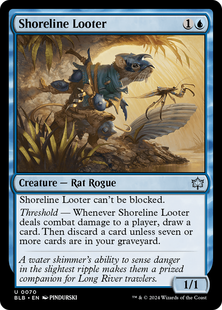 Shoreline Looter (070) Foil - Bloomburrow