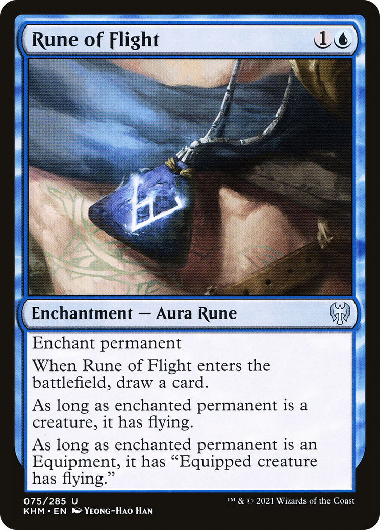 Rune of Flight (075) Foil - Kaldheim