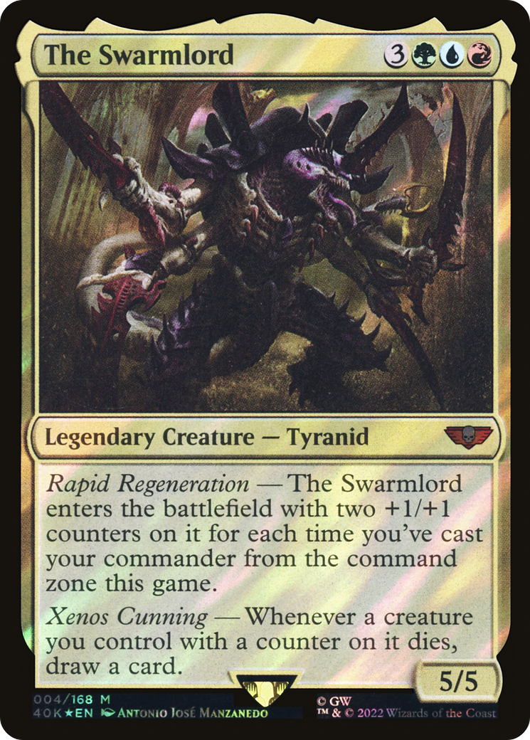 The Swarmlord (004) Surge Foil - Warhammer 40,000 Commander