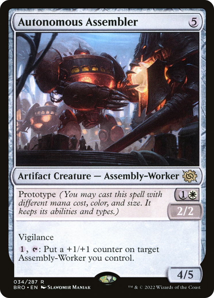 Autonomous Assembler (034) - The Brothers' War