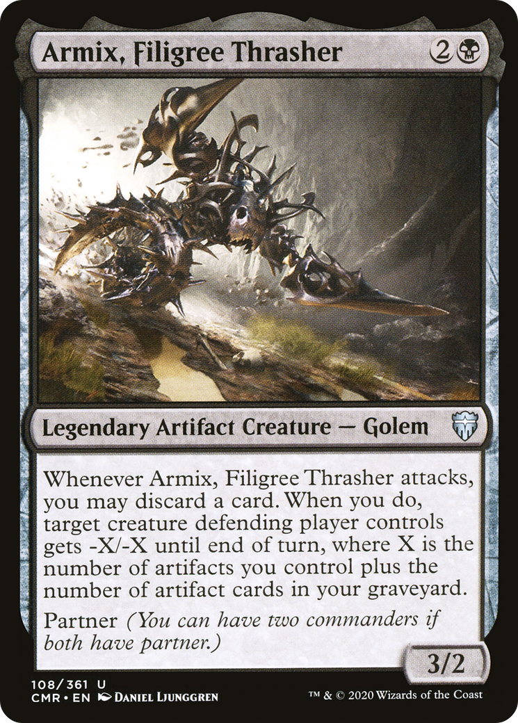 Armix, Filigree Thrasher (108) Foil - Commander Legends