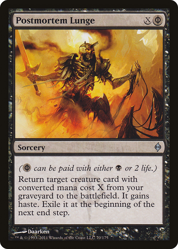 Postmortem Lunge (070) - New Phyrexia
