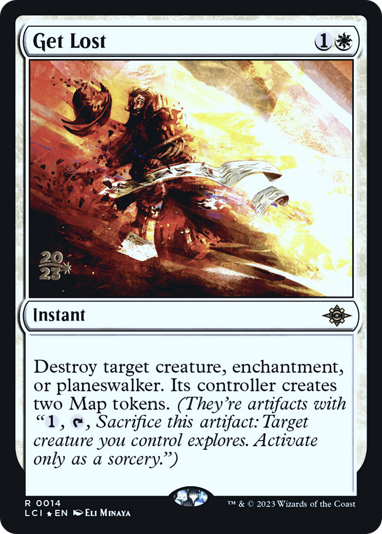 Get Lost (014) Foil - The Lost Caverns of Ixalan Promos