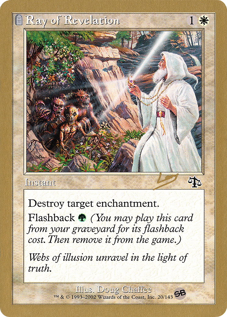 Ray of Revelation - 2002 Raphael Levy (JUD) (SB) (Retro) - World Championship Decks 2002
