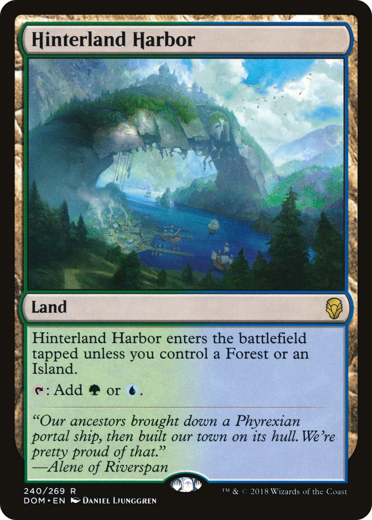 Hinterland Harbor (240) Foil - Dominaria