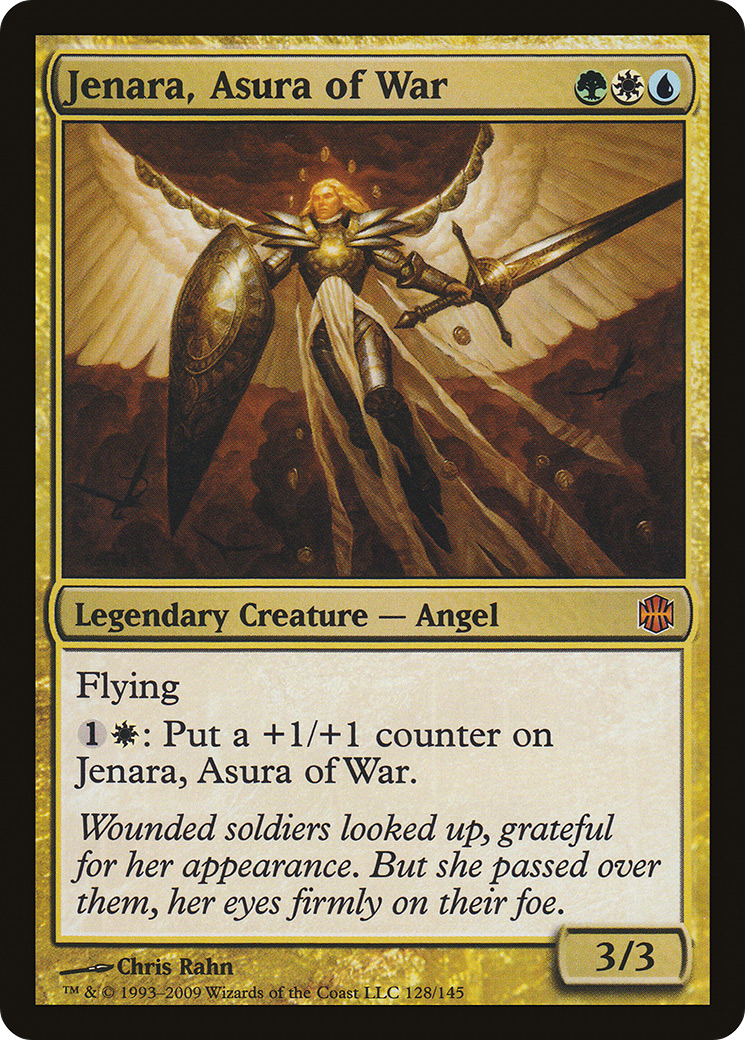 Jenara, Asura of War (128) Foil - Alara Reborn