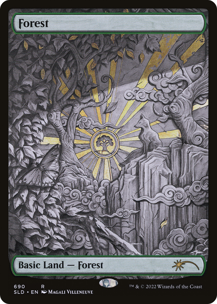 Forest (690) Foil - Secret Lair Drop