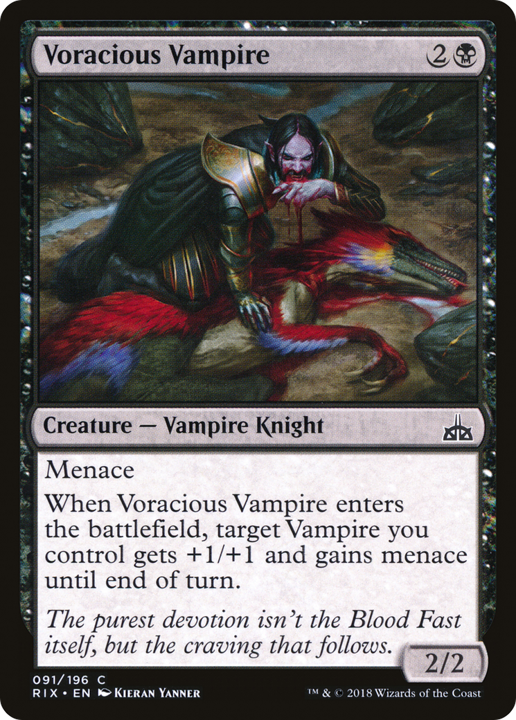 Voracious Vampire (091) - Rivals of Ixalan