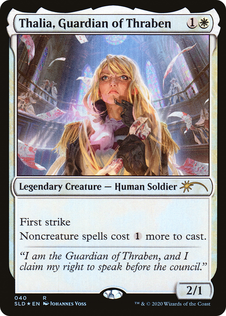 Thalia, Guardian of Thraben (040) Foil - Secret Lair Drop