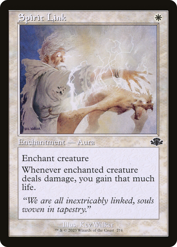 Spirit Link (Retro) (274) Foil - Dominaria Remastered