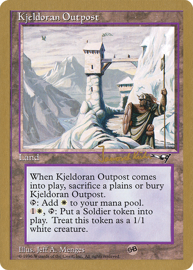 Kjeldoran Outpost (Retro) (jk139sb) - World Championship Decks 1997