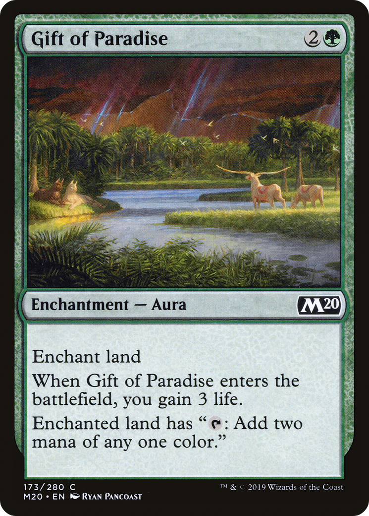 Gift of Paradise (173) Foil - Core Set 2020