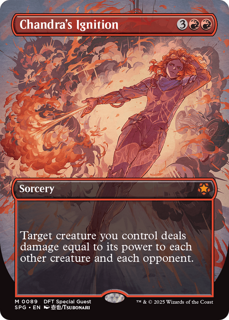 Chandra's Ignition (Borderless) (089) - Aetherdrift