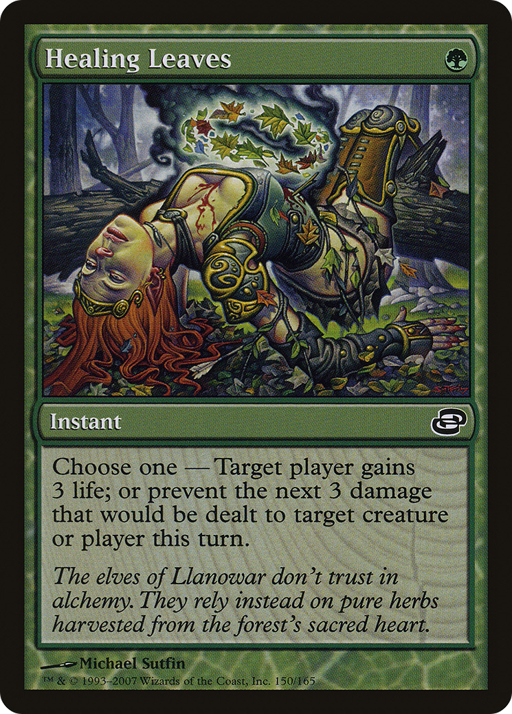 Healing Leaves (150) Foil - Planar Chaos