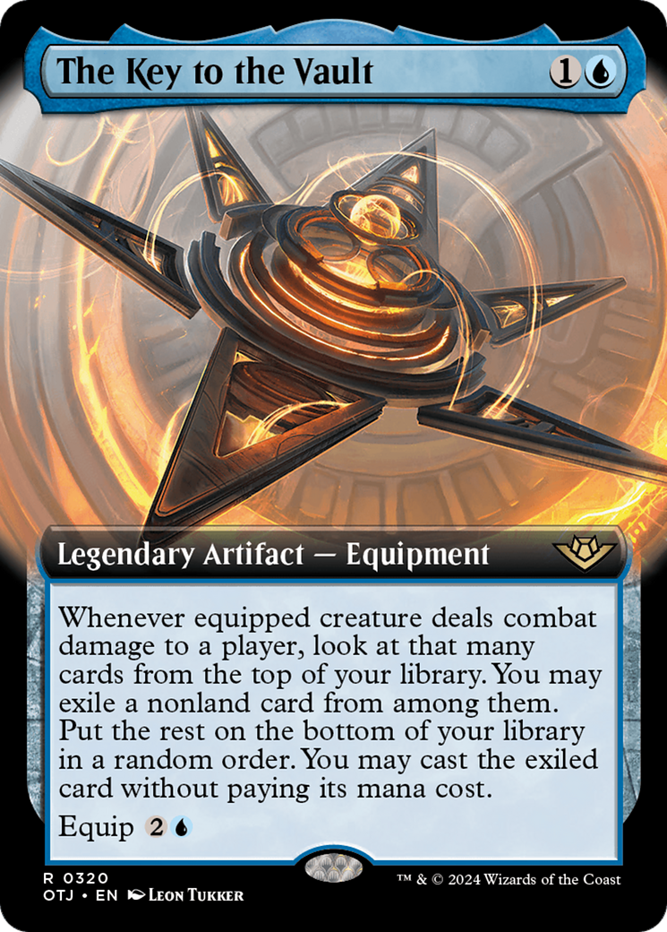 The Key to the Vault (Extended Art) (320) - Outlaws of Thunder Junction