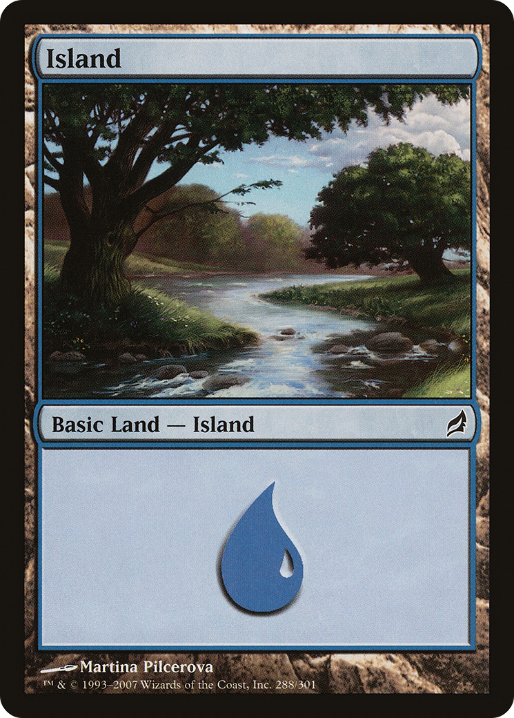 Island (288) Foil - Lorwyn