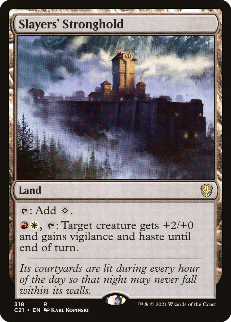 Slayers' Stronghold (318) - Commander 2021