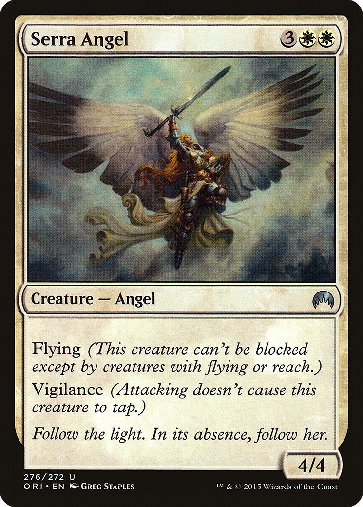Serra Angel (276) - Magic Origins