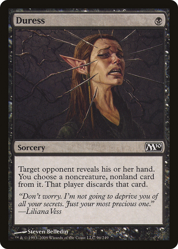 Duress (096) Foil - Magic 2010