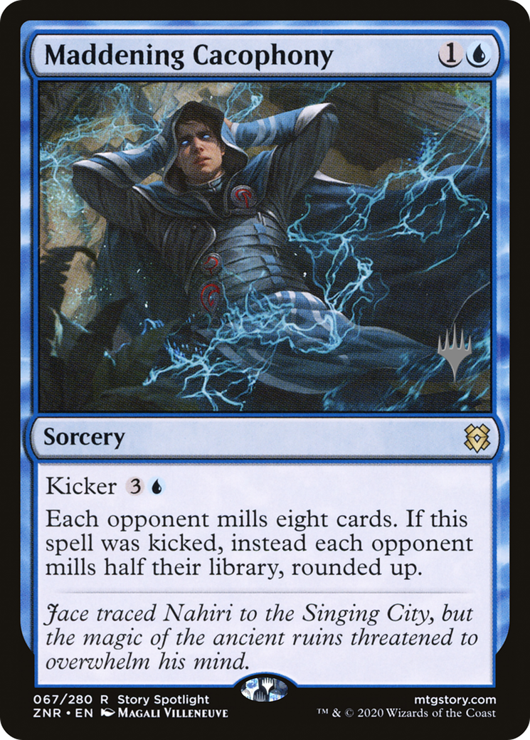 Maddening Cacophony (067) Foil - Zendikar Rising Promos