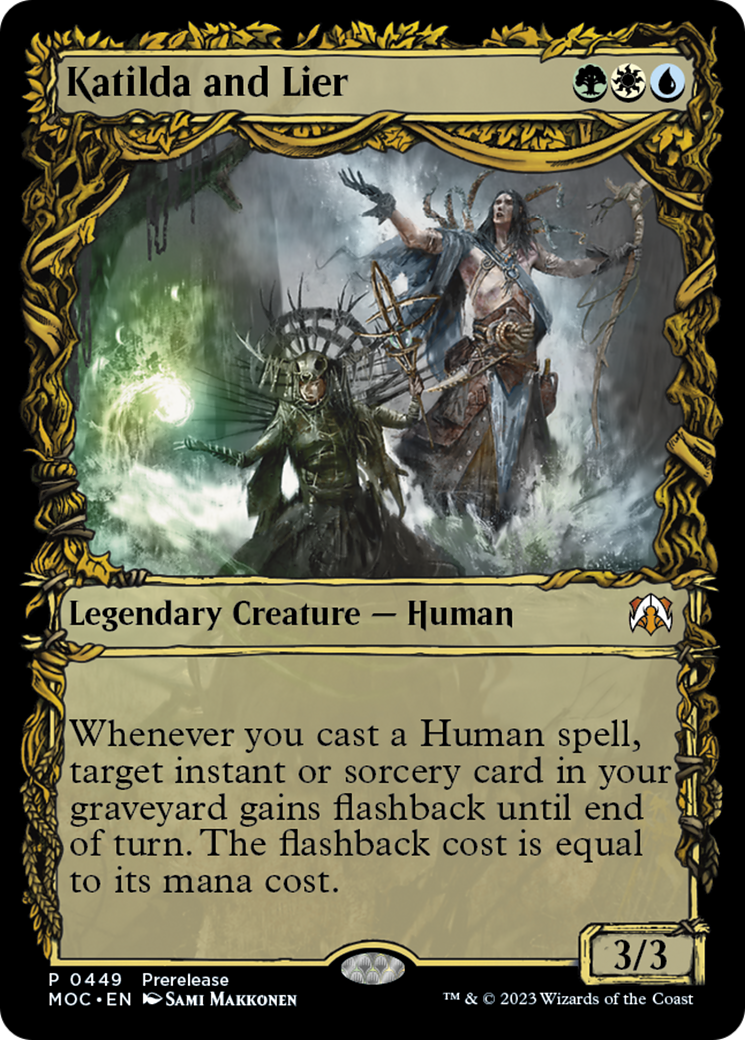 Katilda and Lier (Showcase) (449) Foil - March of the Machine Commander
