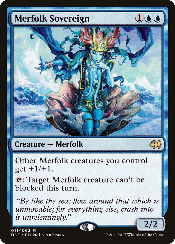 Merfolk Sovereign (011) - Duel Decks: Merfolk vs. Goblins