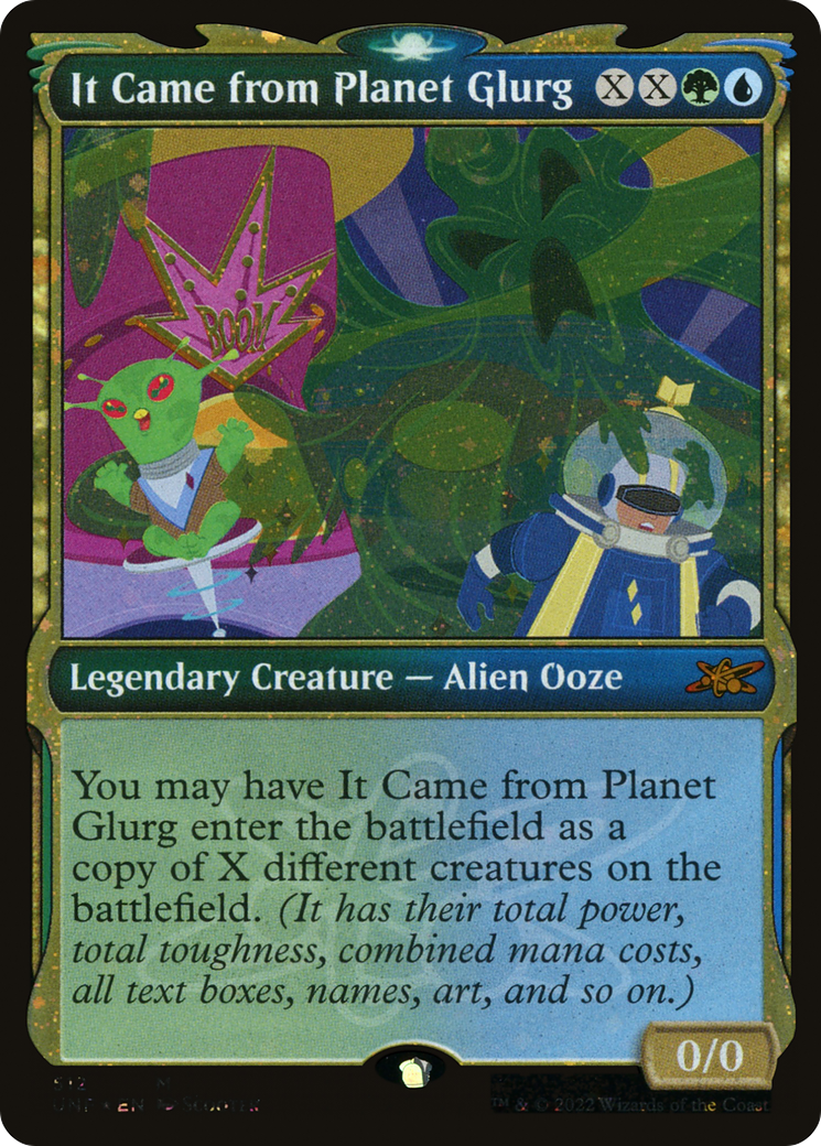 It Came from Planet Glurg (Showcase) (512) Foil - Unfinity