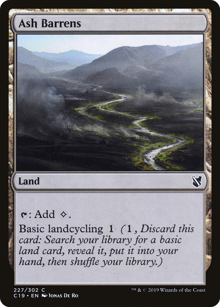 Ash Barrens (227) - Commander 2019