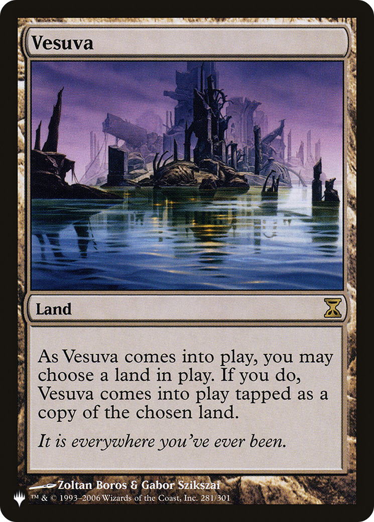 Vesuva (TSP-281) - The List