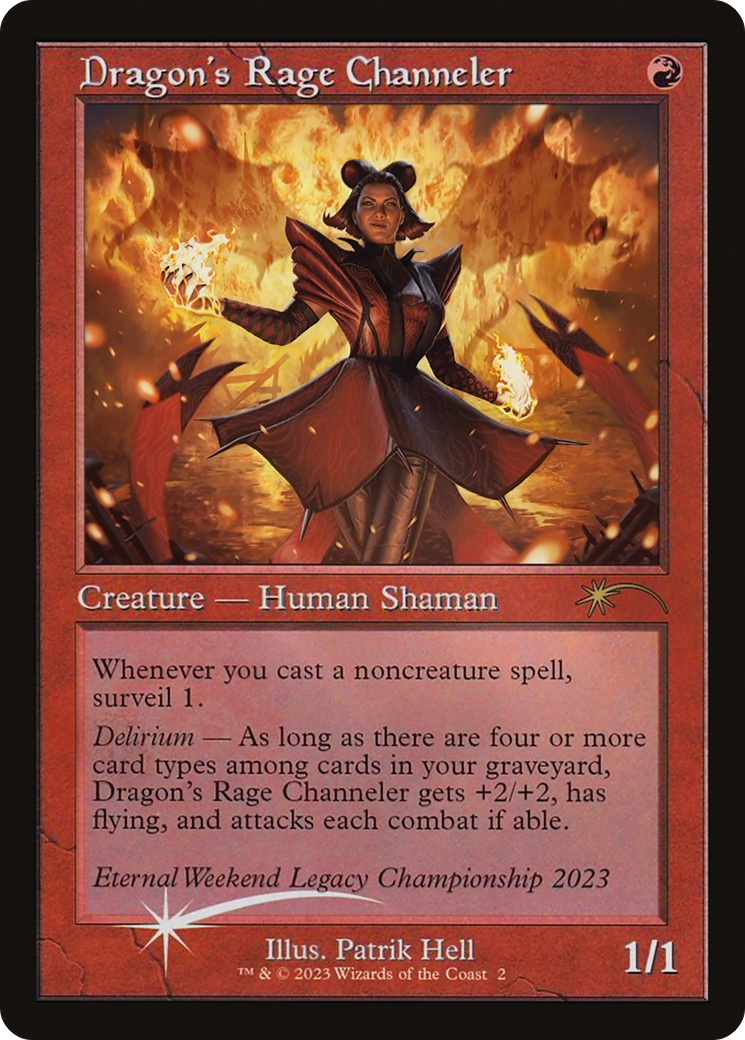 Dragon's Rage Channeler (Retro) (2023b) Foil - Eternal Weekend