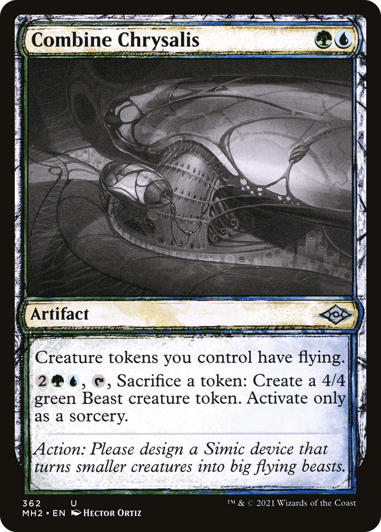 Combine Chrysalis (Showcase) (362) Foil - Modern Horizons 2