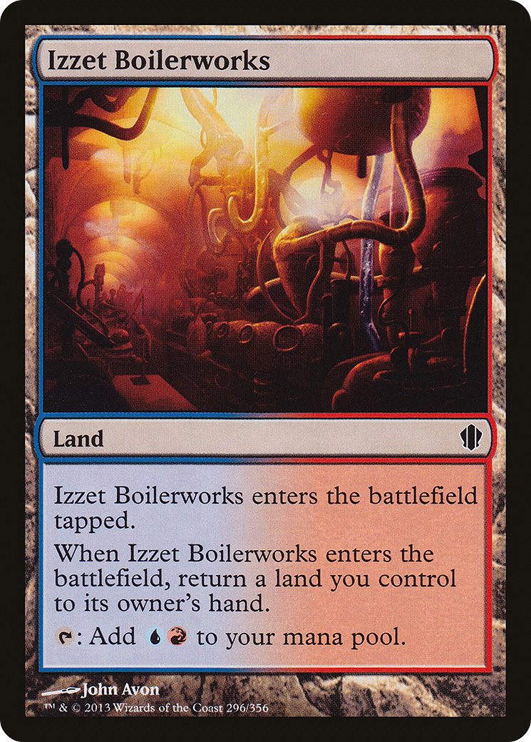 Izzet Boilerworks (296) - Commander 2013