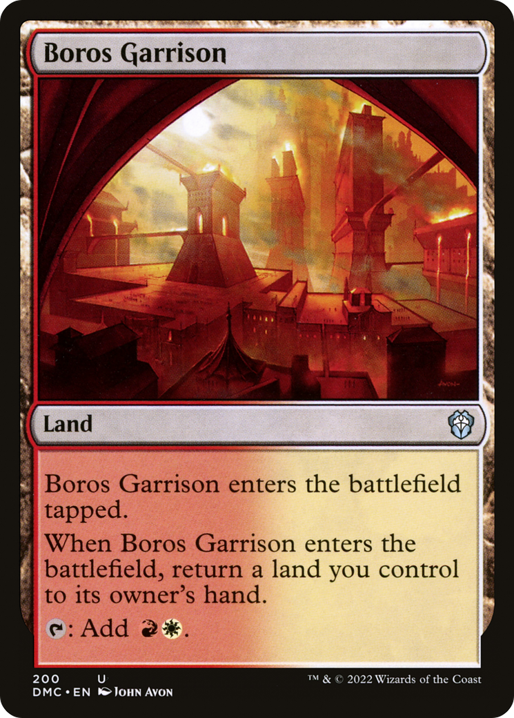 Boros Garrison (200) - Dominaria United Commander