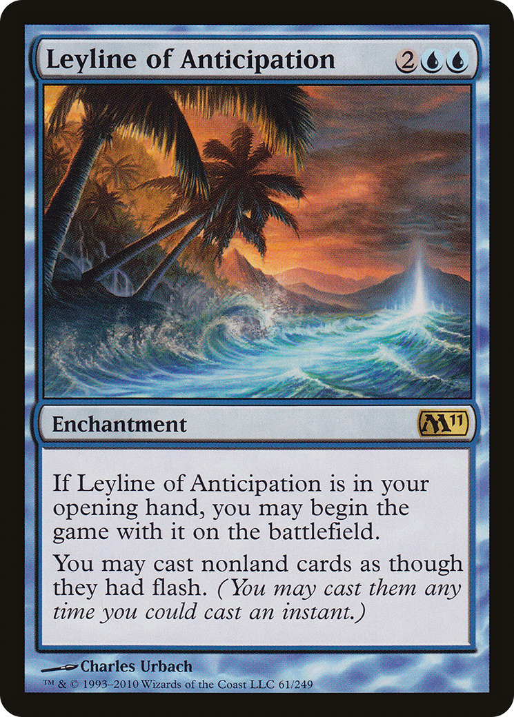Leyline of Anticipation (061) Foil - Magic 2011