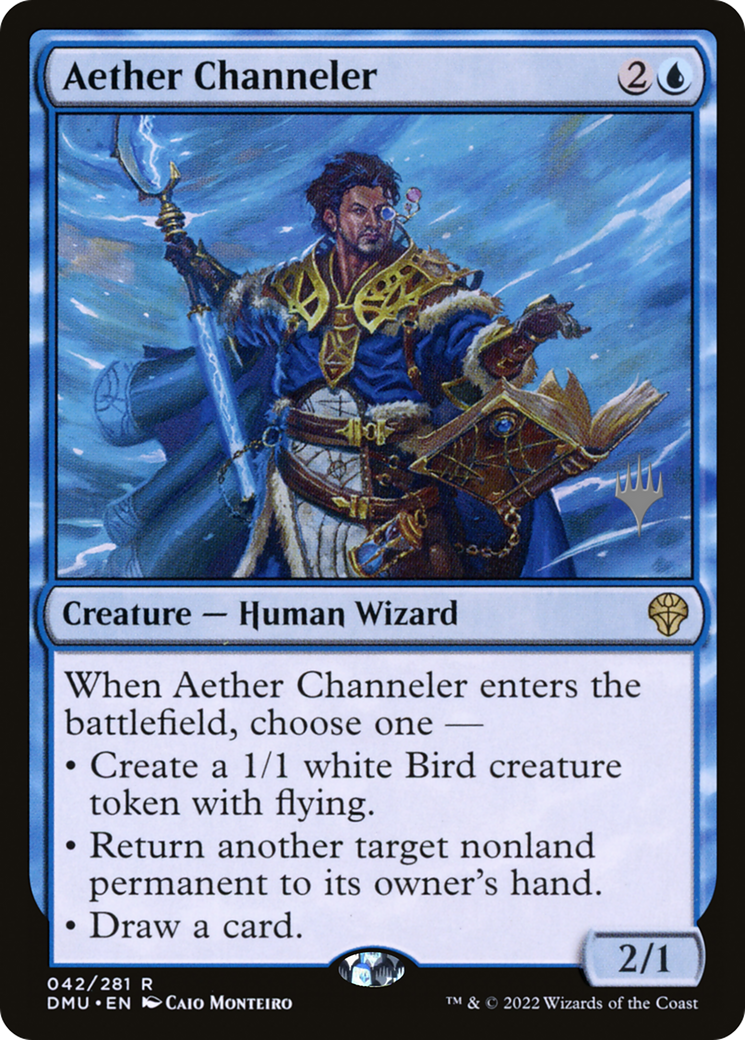 Aether Channeler (42p) Foil - Dominaria United Promos