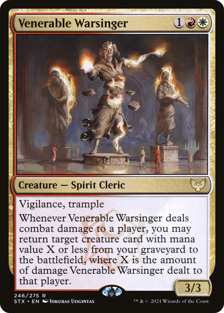 Venerable Warsinger (246) - Strixhaven: School of Mages Promos